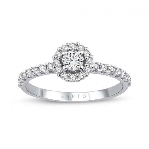 0.48 Karat Tektaş Yüzük IDL Sertifikalı